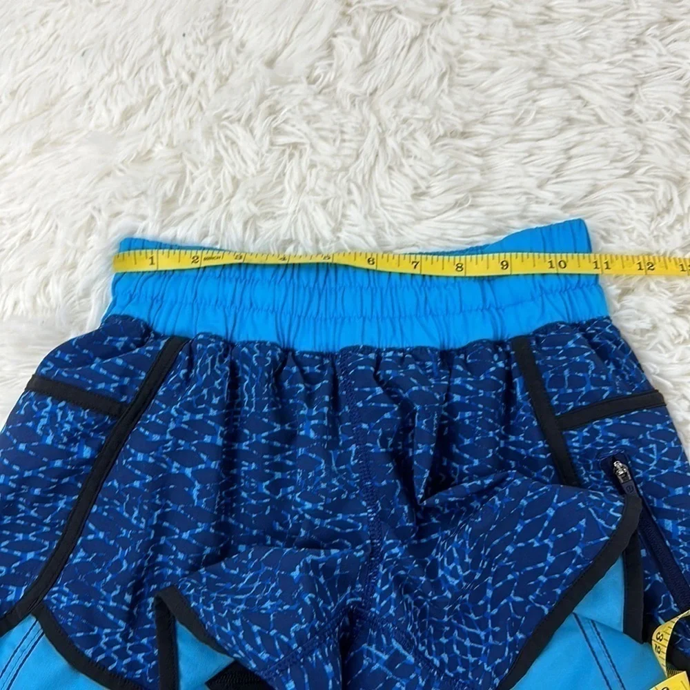 Lululemon Tracker Short III Samba Snake Kayak Blue Hero Blue / Kayak Blue - Picture 3 of 7